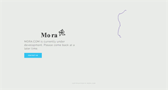 Desktop Screenshot of mora.com